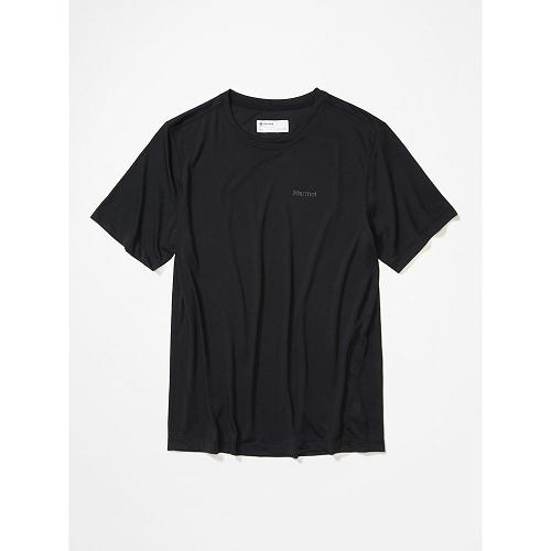 Marmot Clothes Black NZ - Conveyor T-Shirts Mens NZ439612